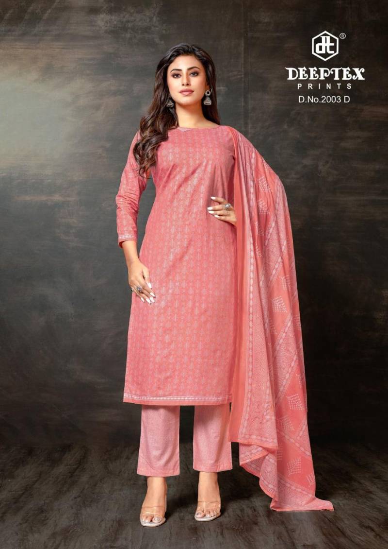 Deeptex Super Gold Vol 02 Cotton Printed Wholesale Dress Material Catalog - Image 22