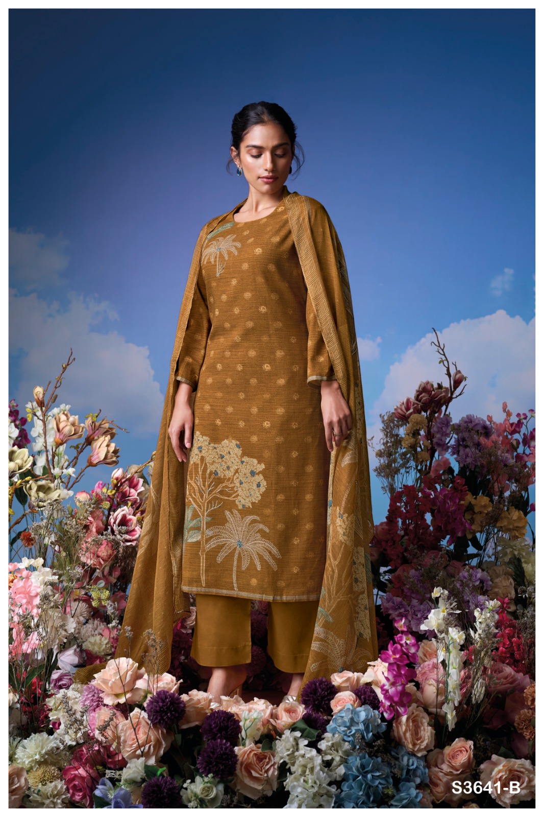 GANGA Ziya 3641 Wholesale Premium Cotton Salwar Kameez Catalog - Image 3