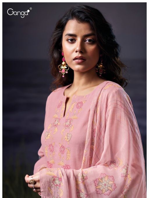 Ganga Breea 3548 Wholesale Premium Cotton Salwar Kameez Catalog