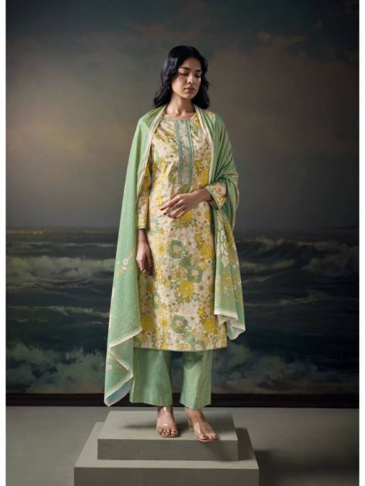 Ganga Chahana Wholesale Cotton Printed Salwar Kameez Collection - Image 3