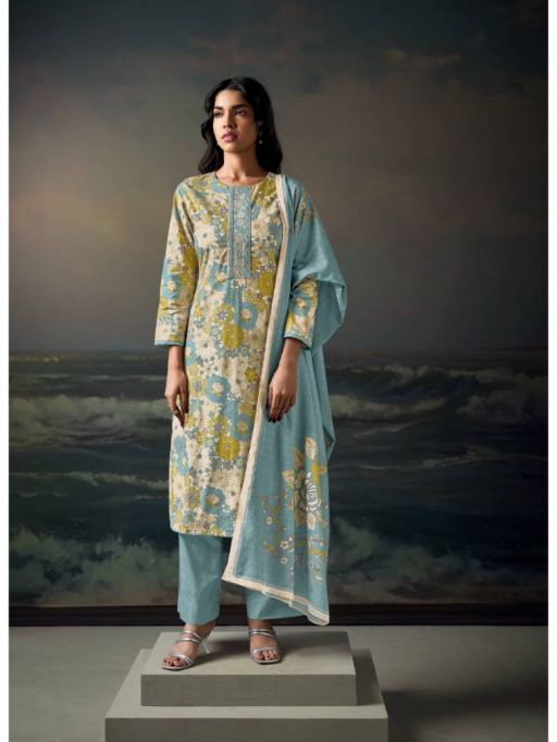 Ganga Chahana Wholesale Cotton Printed Salwar Kameez Collection - Image 2