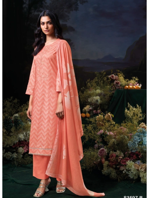 Ganga Divita 3597 Wholesale Premium Cotton Salwar Kameez Collection - Image 5