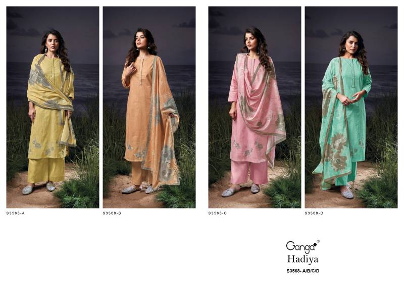 Ganga Hadiya Wholesale Cotton Printed Salwar Kameez Collection - Image 6