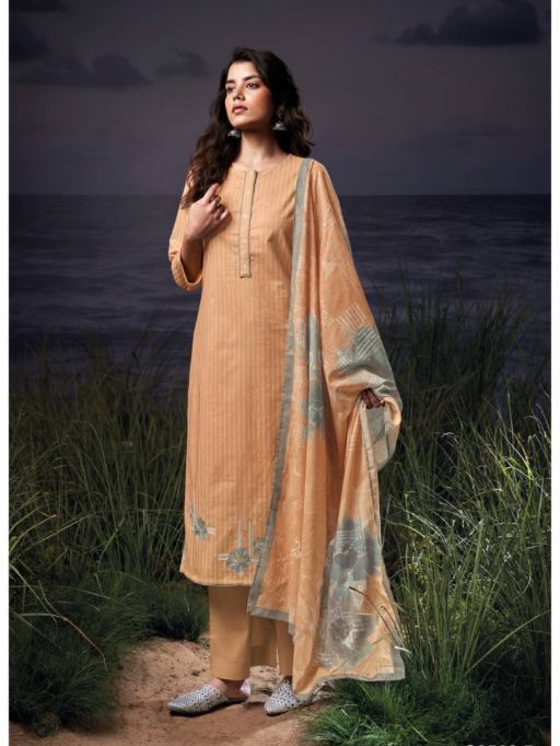 Ganga Hadiya Wholesale Cotton Printed Salwar Kameez Collection