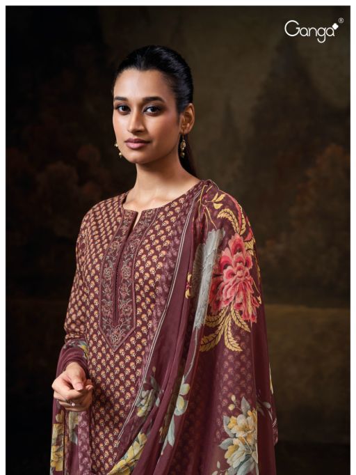 Ganga Ishwari 3578 Wholesale Cotton Printed Cotton Salwar Kameez