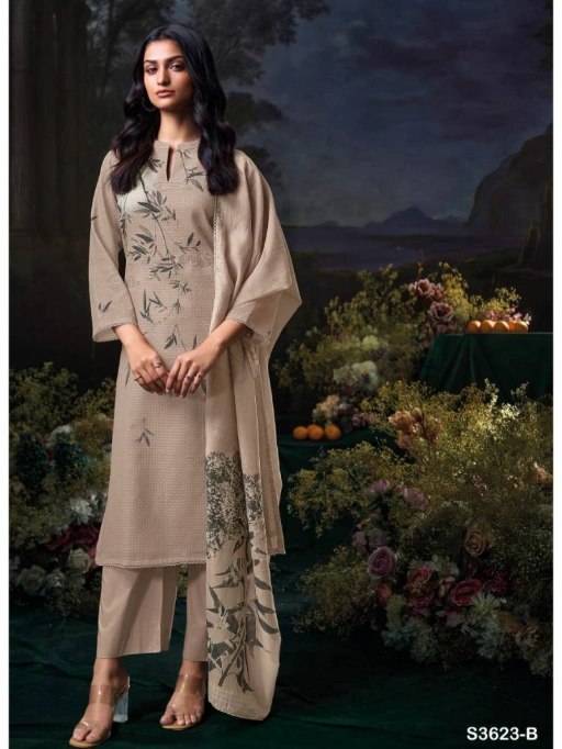 Ganga Josika Wholesale Pure Cotton Salwar Kameez Catalog - Image 4