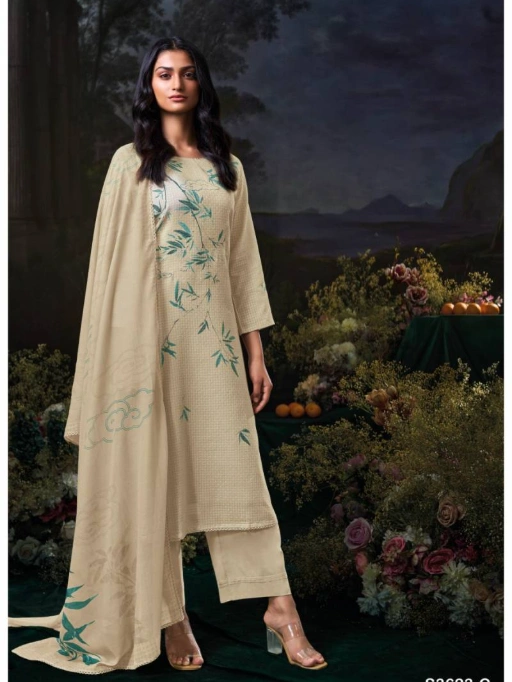 Ganga Josika Wholesale Pure Cotton Salwar Kameez Catalog - Image 2