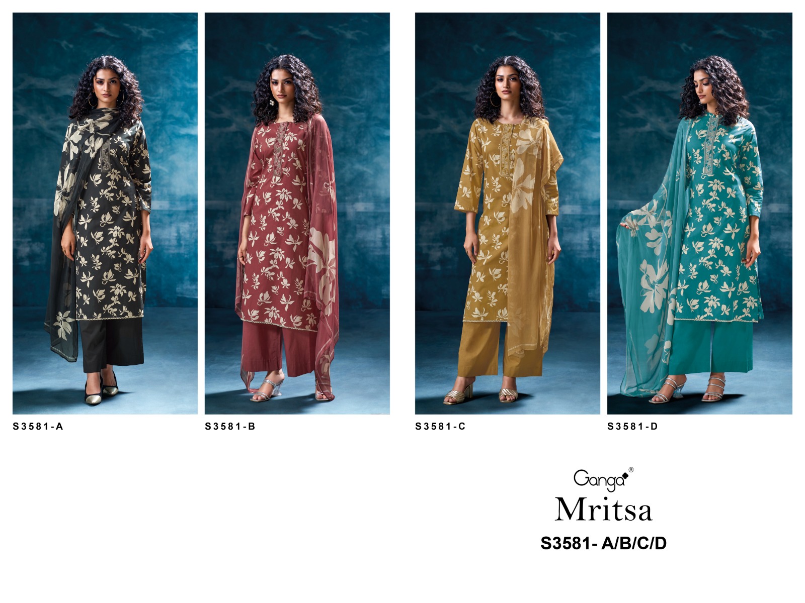 Ganga MRITSA 3581 Wholesale Cotton Salwar Kameez Collection - Image 7