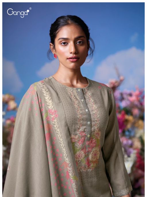 Ganga Mrinal 3614 Wholesale Cotton Salwar Kameez Collection