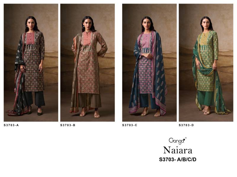 Ganga Naiara Wholesale Cotton Salwar Kameez Collection - Image 5