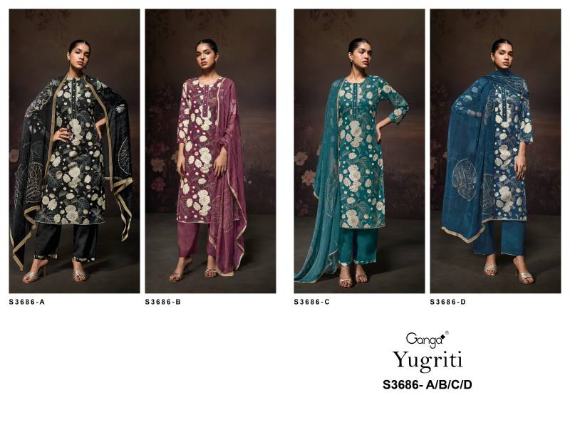 Ganga Yugriti Wholesale Pure Cotton Salwar Kameez Collection - Image 6
