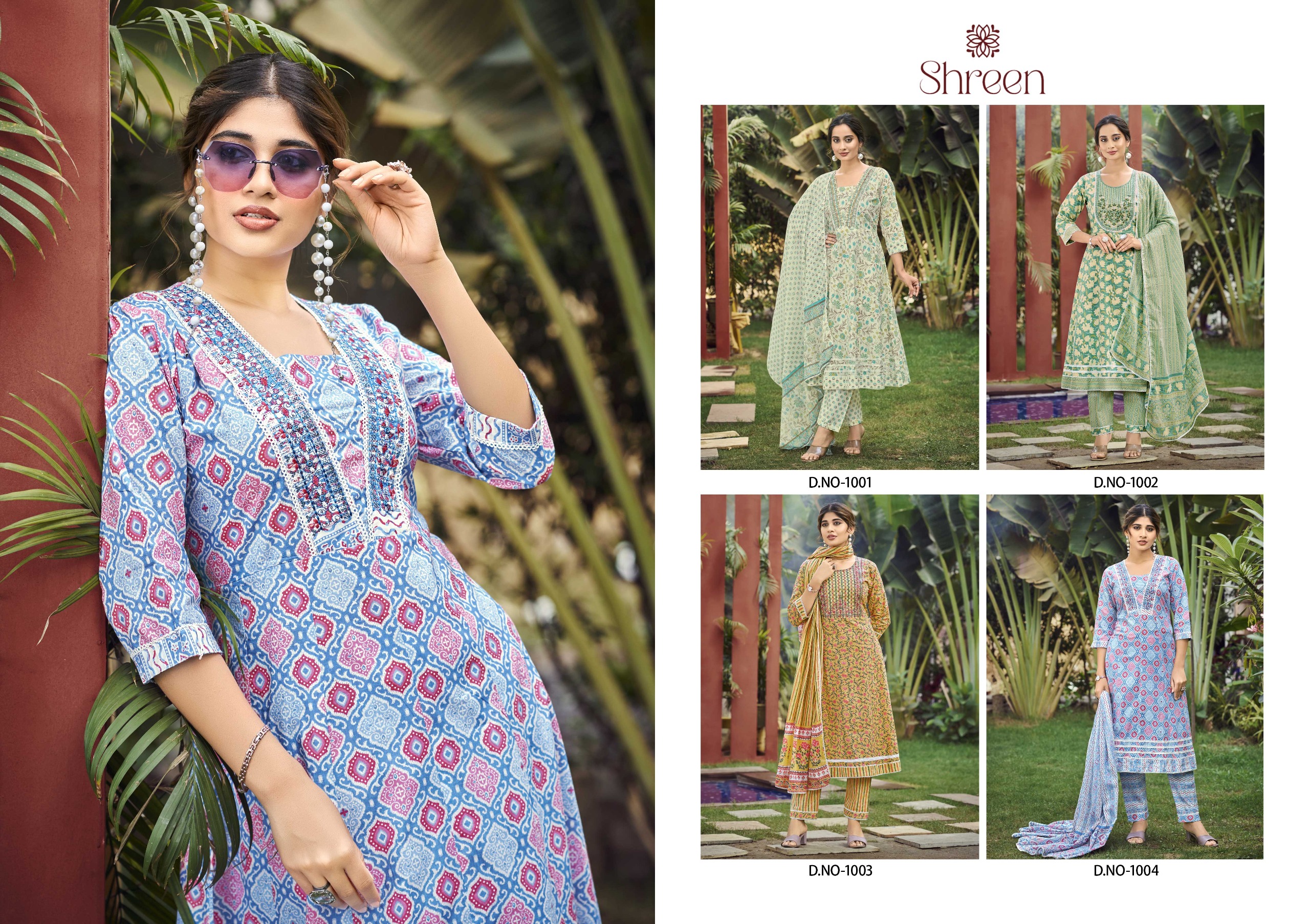 Hinaya Simi Vol 2 Wholesale Cotton Cambric Anarkali Kurti Collection - Image 6