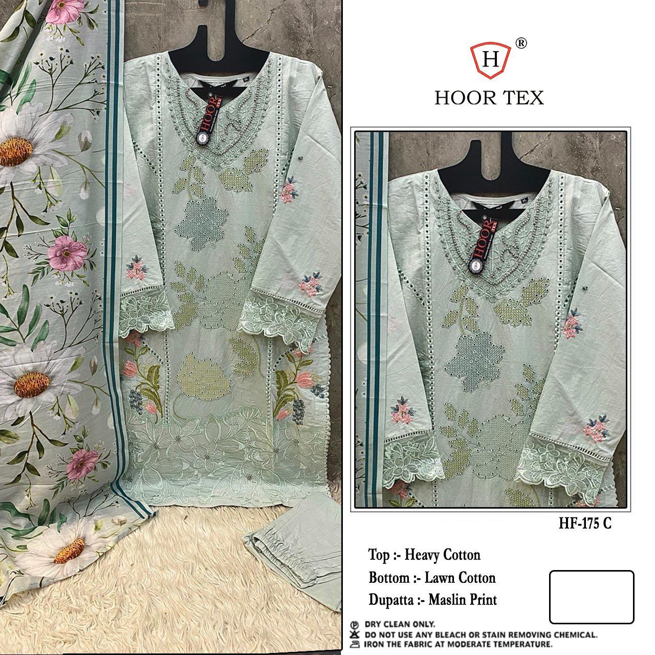 Hoor Tex HF-175 Wholesale Readymade Pakistani Suit Catalog - Image 7
