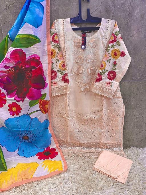 Hoor Tex HF-190 A to D Pakistani Readymade Salwar Kameez Catalog - Image 7