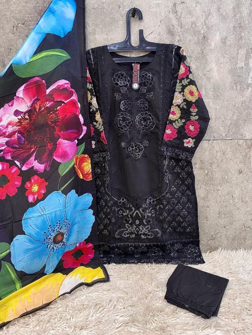 Hoor Tex HF-190 A to D Pakistani Readymade Salwar Kameez Catalog - Image 3