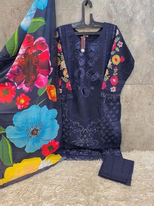 Hoor Tex HF-190 A to D Pakistani Readymade Salwar Kameez Catalog - Image 8