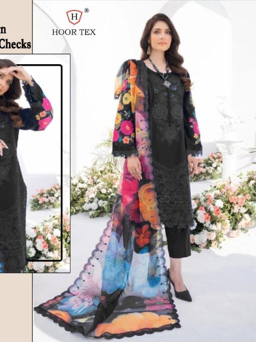 Hoor Tex HF-190 A to D Pakistani Readymade Salwar Kameez Catalog - Image 2