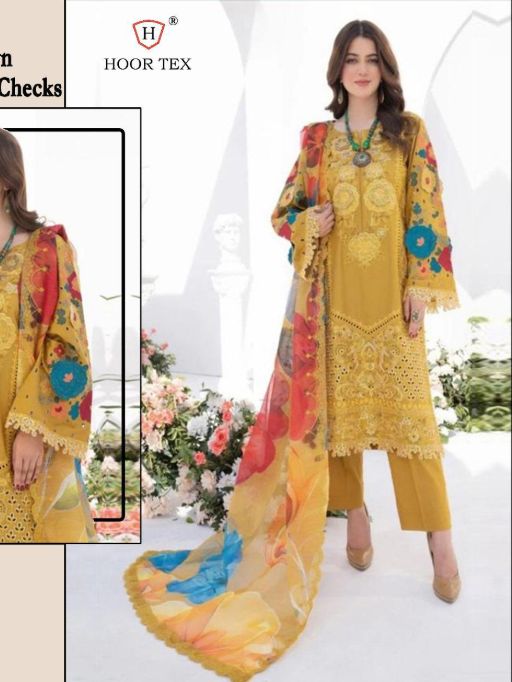 Hoor Tex HF-190 A to D Pakistani Readymade Salwar Kameez Catalog - Image 4