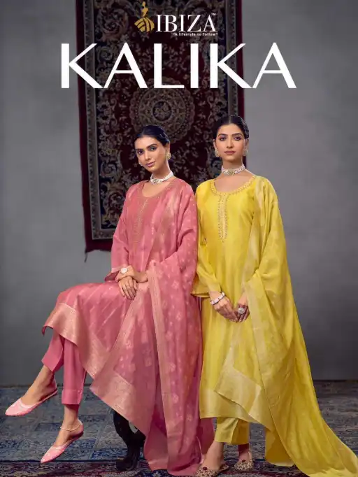 IBIZA Kalika Wholesale Pure Kosa Silk Salwar Suit Collection