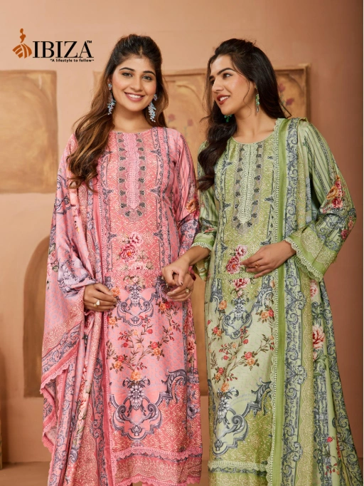 Ibiza Riyasat Vol 8 Wholesale Muslin Salwar Suit Collection