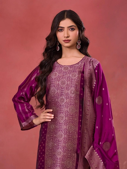 Banglory Silk Suits Handwork Salwar Kameez Designer Festive Suits Wholesale Boutique Wear