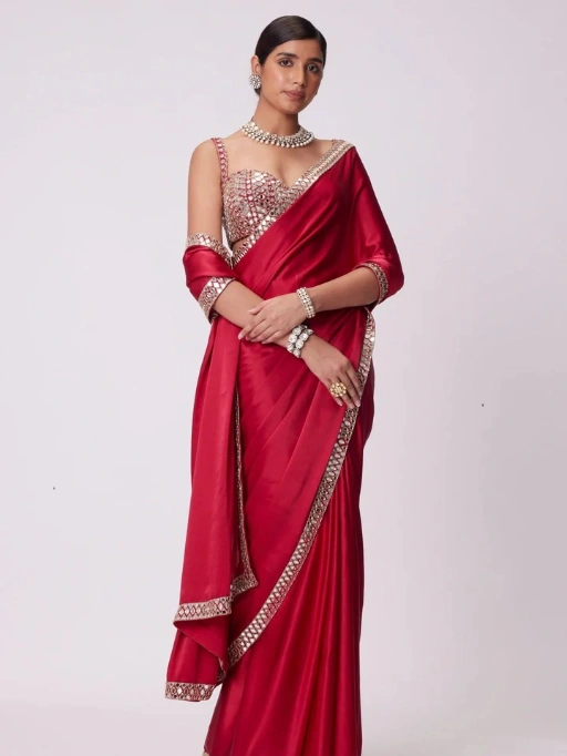 JR No. 637 Rangoli Silk Mirror Work Saree Collection