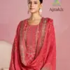 KARVA Designer Studio AJRAKH Wholesale Viscose Maslin Salwar Kameez