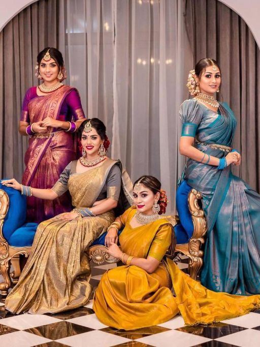 KP-R Creation 163 Wholesale Soft Lichi Silk Saree Collection