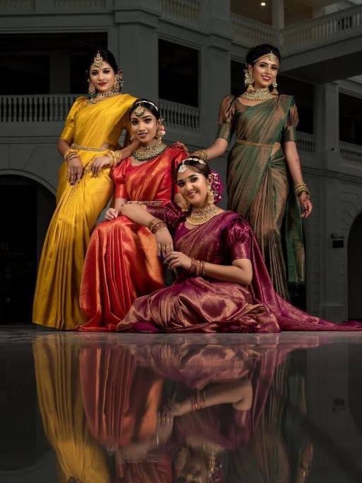 KP-R Creation KP-R 138 Wholesale Soft Lichi Silk Saree Collection