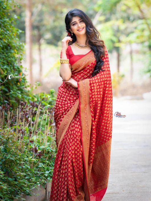 KP-R Creation KP-R 174 Wholesale Soft Lichi Silk Saree Collection