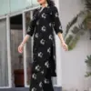 Kadlee Rosy Wholesale Rayon Printed Kurti With Pant Collection