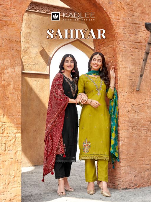 Kadlee Sahiyar Wholesale Viscose Readymade Salwar Suit Collection