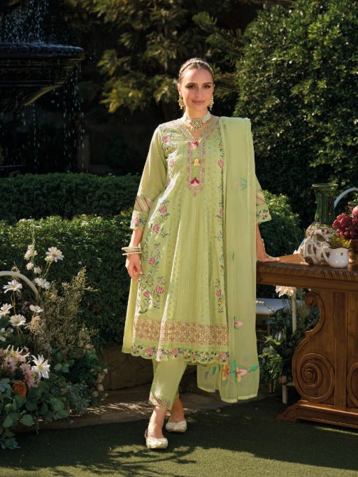 Kailee Fashion Jugani Wholesale Chikankari Anarkali Kurti Collection - Image 4