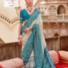Kreshva Rajkul Premium luxury print Silk Saree Collection