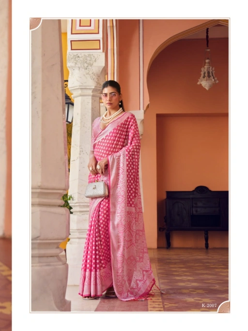 Kreshva Varima Two Georgette Wholesale Designer Saree - Image 4