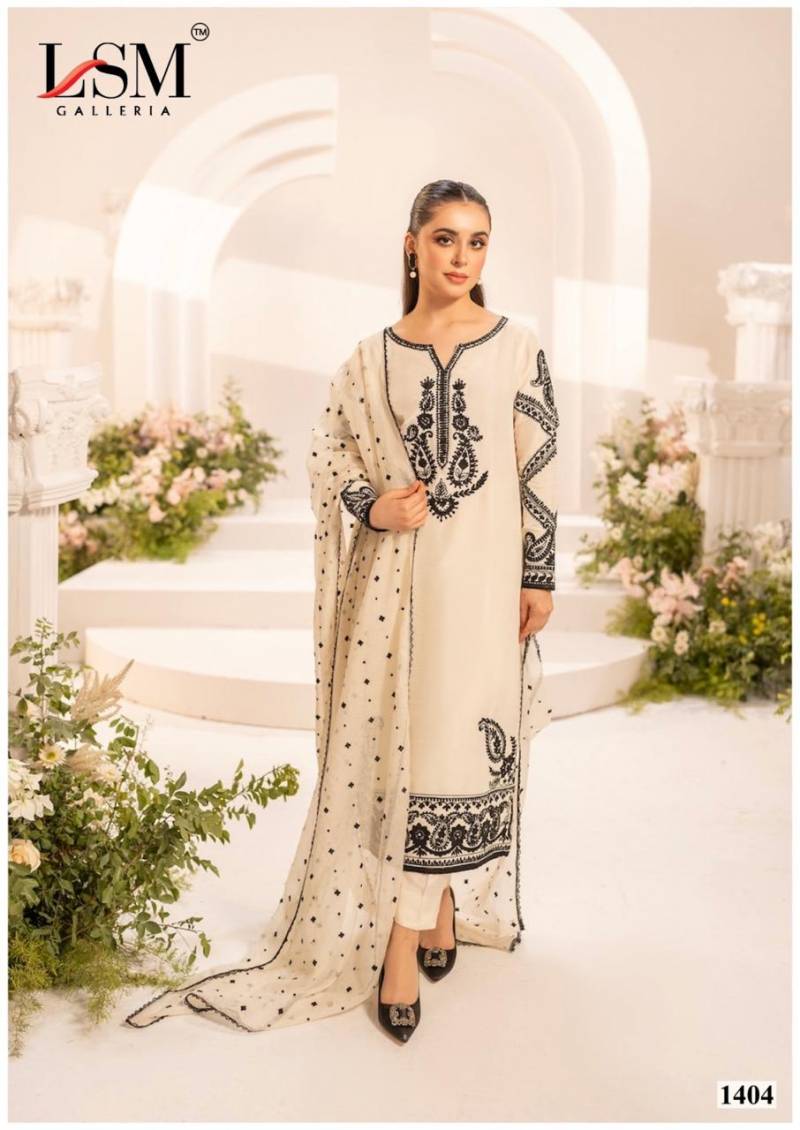 LSM Parian Dream Vol 14 Wholesale Lawn Cotton Material Pakistani Suit Collection