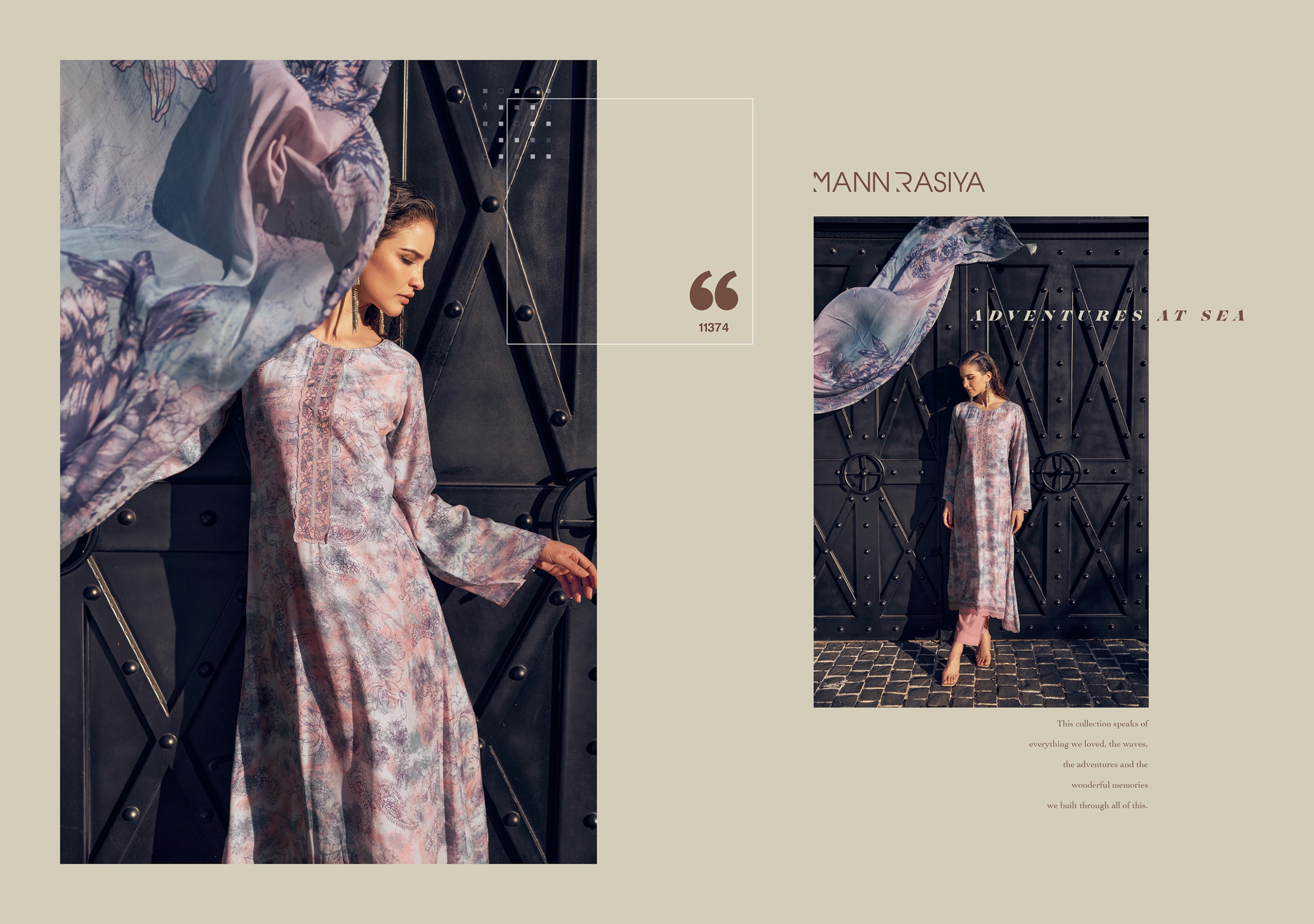 Mannrasiya Sahar Wholesale Pure Muslin Silk Salwar Kameez Collection - Image 10