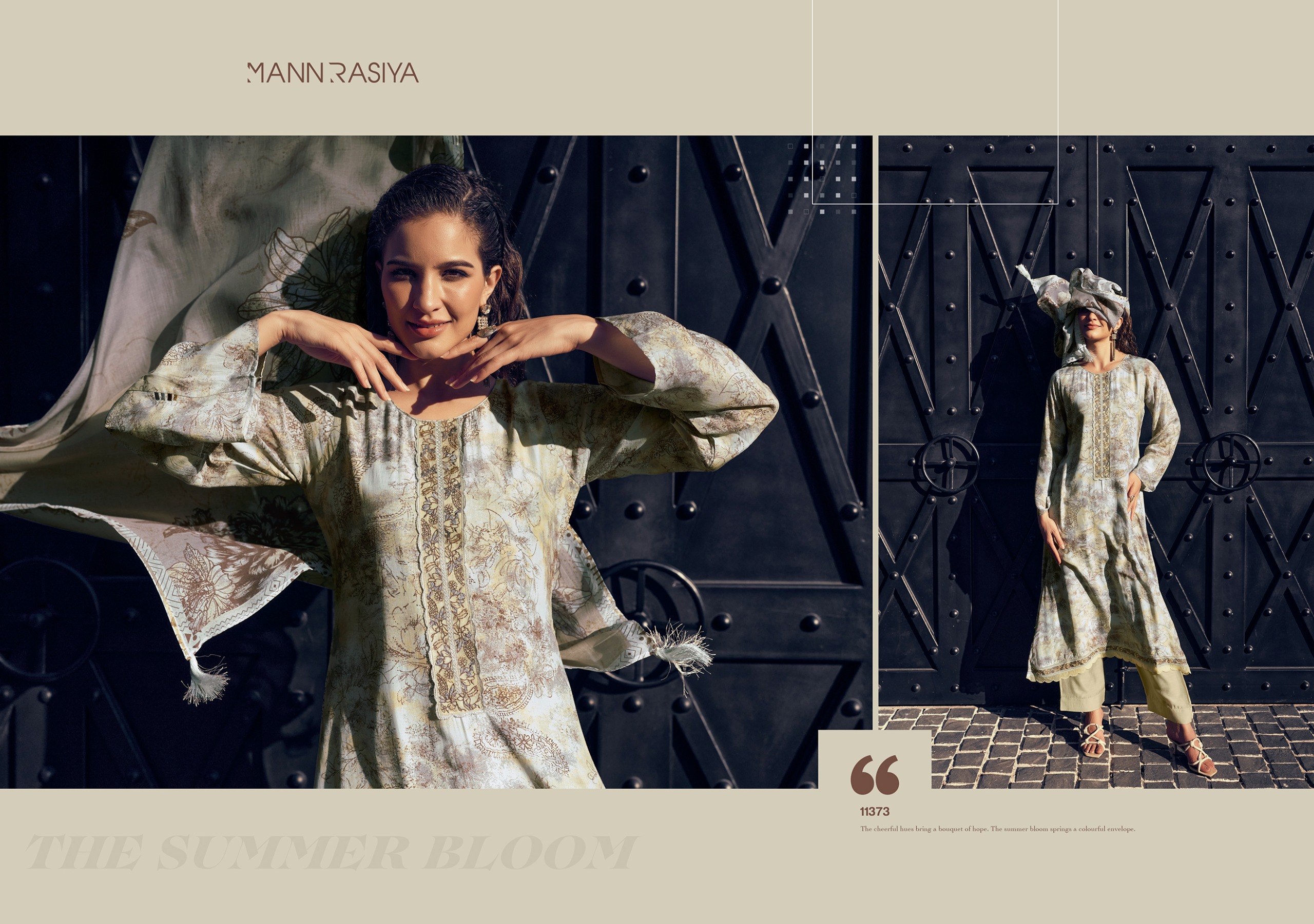Mannrasiya Sahar Wholesale Pure Muslin Silk Salwar Kameez Collection - Image 7