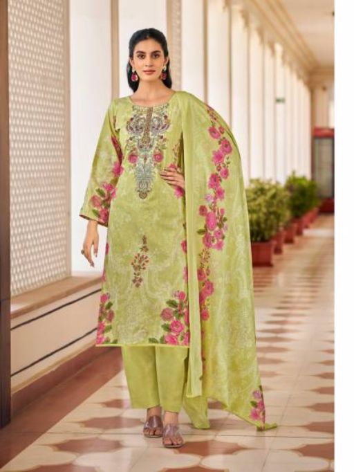 Mumtaz Arts Riaz Arts Musafir Vol 28 Wholesale Lawn Cotton Salwar Kameez - Image 2