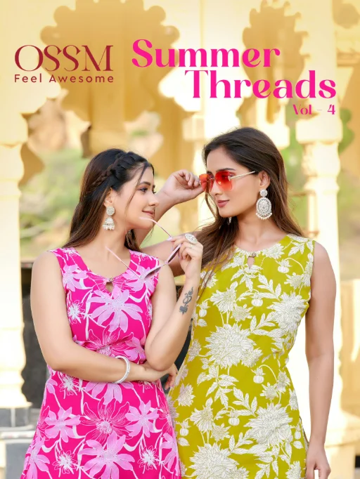 OSSM Summer Threads Vol 04 Cotton Sleeveless Co-Ord Set