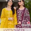 Radhika Cotton Kudi Vol 21 Cotton Kurti with Pant & Dupatta Set (1)