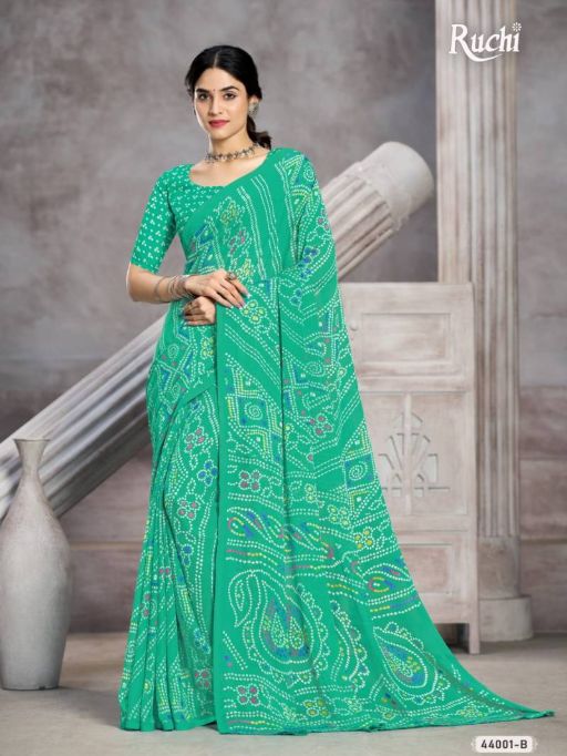 Ruchi Saree Ruchi Star Chiffon 199 Wholesale Fancy Sarees Catalog