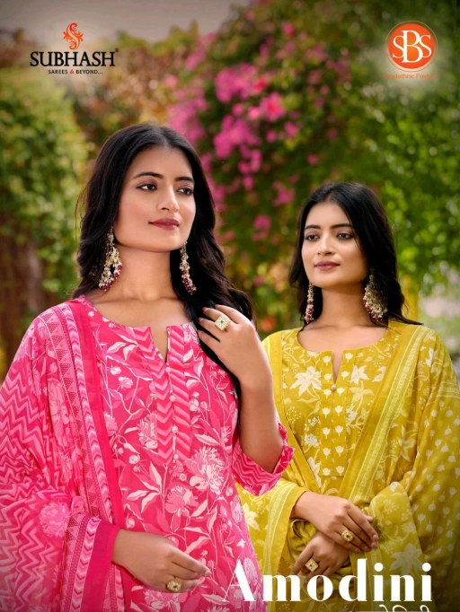 SBS Modethnic Fashion Amodini Wholesale Readymade Cotton Salwar Suit