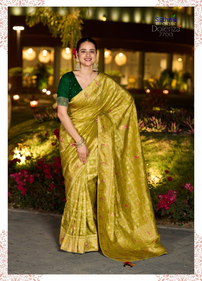 Sethnic Dolenza Vol 3 Soft Dola Silk Saree Collection