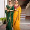 Stavan Jiva Wholesale Embroidered Georgette Saree Collection