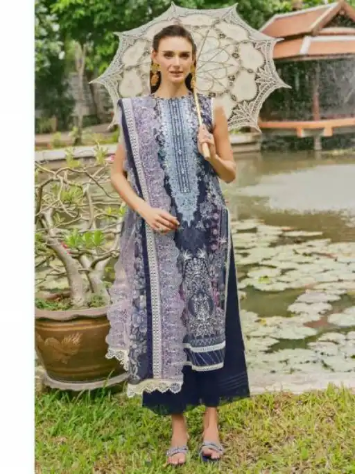 Taj Fabrics 601 & 602 Wholesale Cotton Pakistani Suit Collection