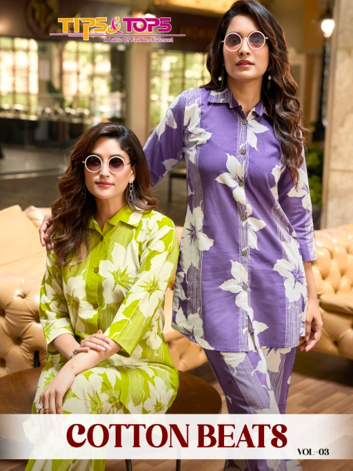 Tips & Tops Cotton Beats Vol 03 Wholesale Co-ord Set Collection