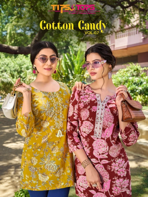 Tips & Tops Cotton Candy Vol 07 Wholesale Cotton Short Tops