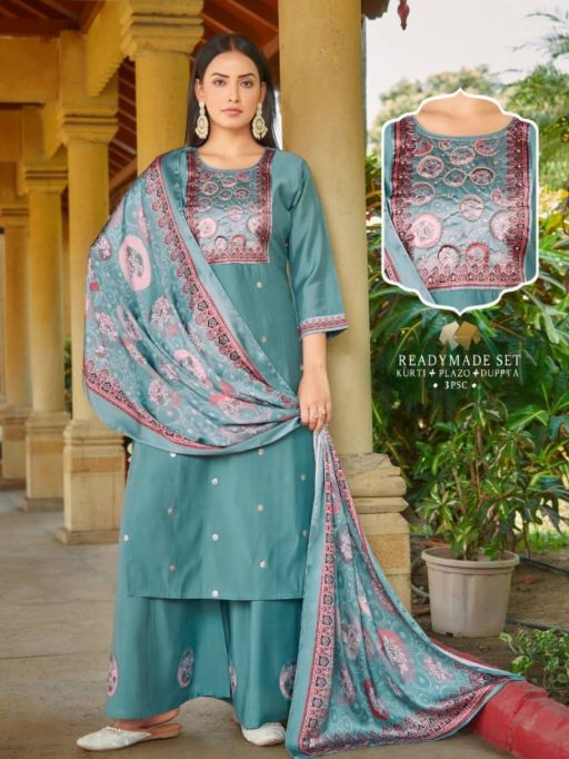 Vardan Alinee 163 to 166 Wholesale Viscose Salwar Kameez Catalog