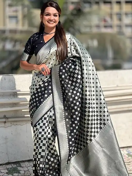 Vardan Banarasi 45203 Wholesale Banarasi Jacquard Saree Collection